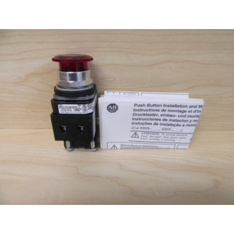 Allen Bradley 800T-FXTQH1RA5 Push Pull Switch - New No Box