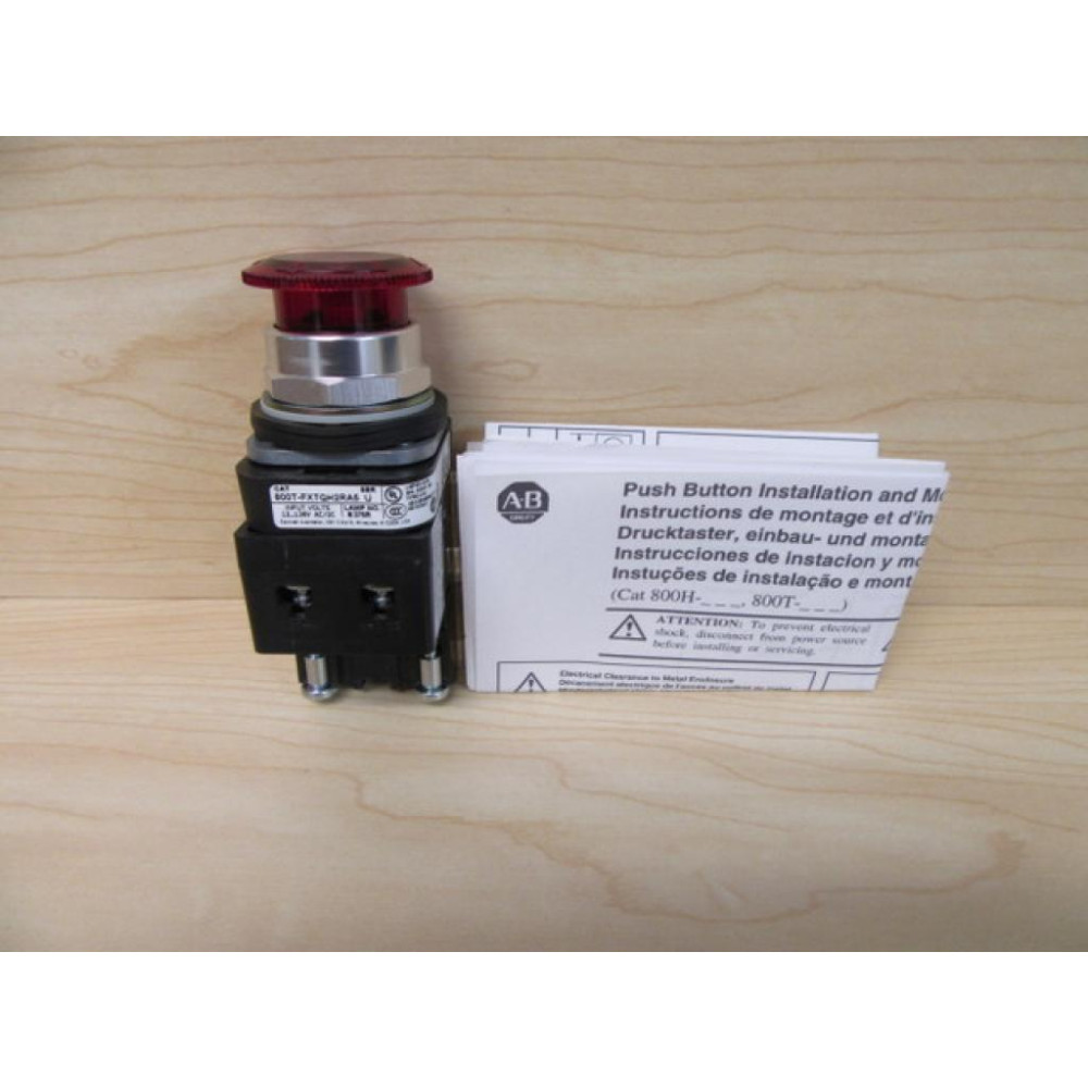 Allen Bradley 800T-FXTQH1RA5 Push Pull Switch - New No Box