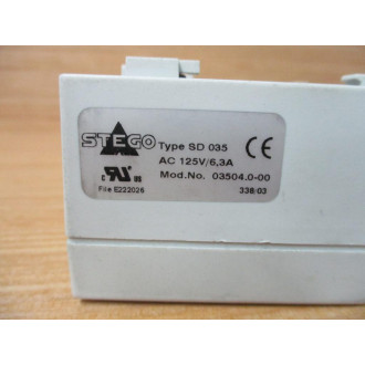 Stego 03504.0-00 Receptacle SD 035 - New No Box