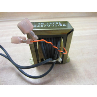 Reliance Electric 64670-11-RA Transformer TR 12731 - Used