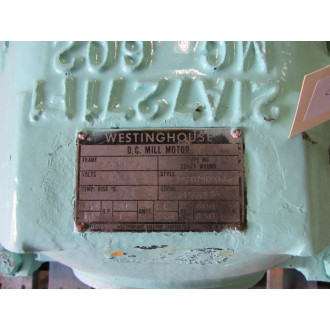 Westinghouse 296B75CG02-7 Motor 296B75CG027 Job: 97-11-602 - Refurbished