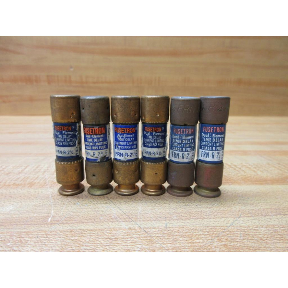 Buss FRN-R-2 12 Bussmann Fuse Cross Ref 6F210 (Pack of 6) - Used