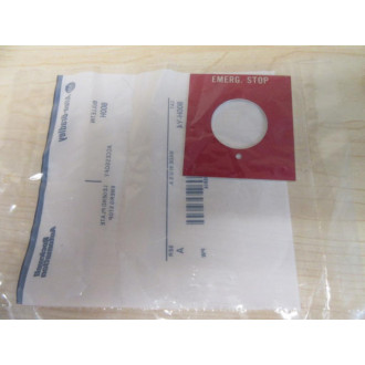 Allen Bradley 800H-Y4 Legend Plate