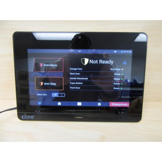 Clare One CLR-C1-PNL1 Alarm System Panel Requires Factory Reset - New No Box