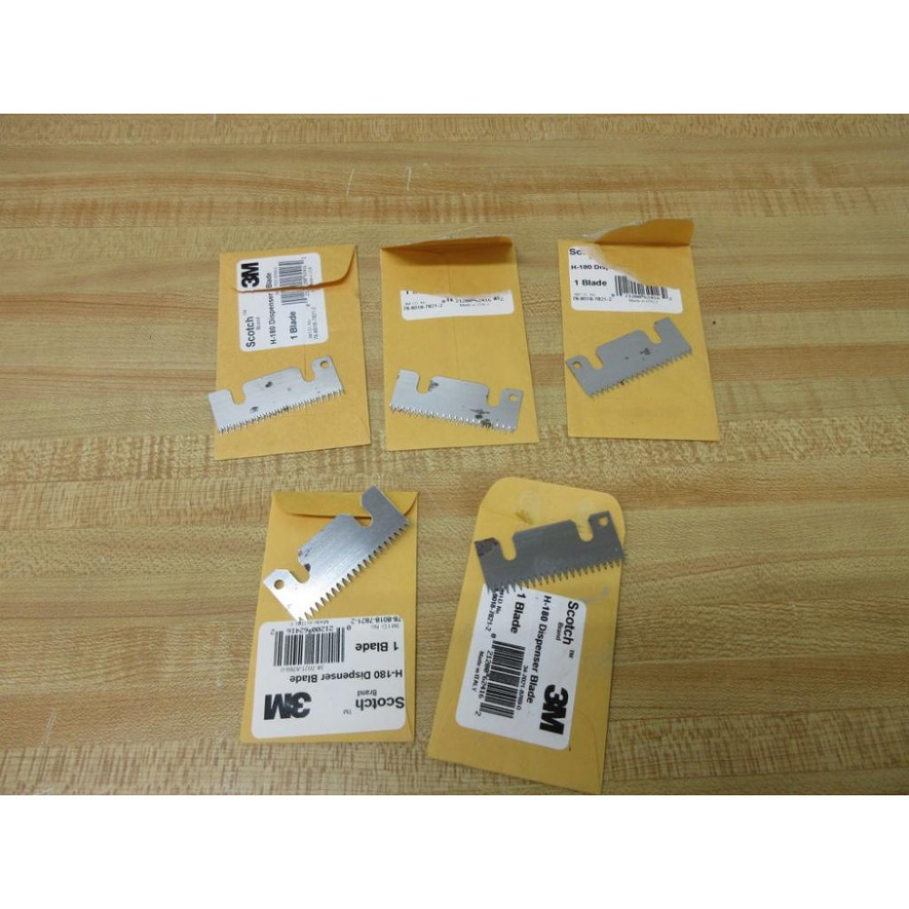 3MScotch-Brite 78-8018-7821-2 H-180 Dispenser Blade 78801878212 (Pack of 5)
