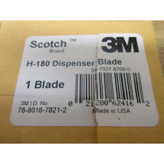 3MScotch-Brite 78-8018-7821-2 H-180 Dispenser Blade 78801878212 (Pack of 5)