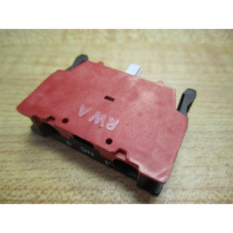 Allen Bradley 800E-3X01 Contact Block D5-3X01 BlackRed - New No Box
