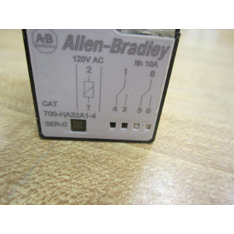 Allen Bradley 700-HA32A1-4-120V AC Relay 700-HA32A1-4-120VAC Series D
