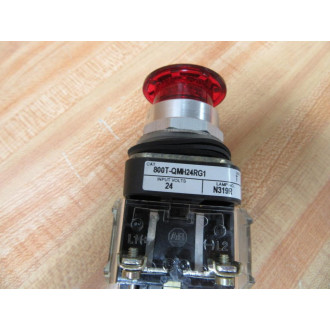 Allen Bradley 800T-QMH24RG1 Pushbutton - New No Box