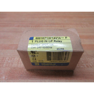 Square D 8501-KP13P14V14 Relay 8501KP13P14V14 Series F