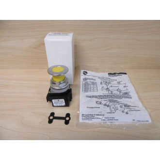 General Electric CR104PTY209 Pushbutton Yellow