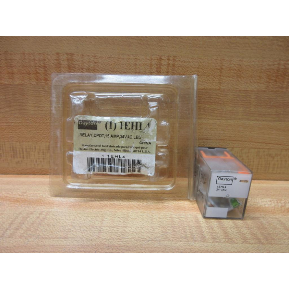 Dayton 1EHL4-24V AC Relay 1EHL4-24VAC