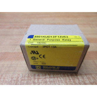 Square D 8501-KUD13P14V53 Relay 8501KUD13P14V53