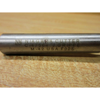 Niagara Cutter C-47564 J.Grippe Milling Cutter F025 - New No Box