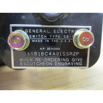 General Electric 16SB1BC4A01SSR2P Rotary Switch - New No Box