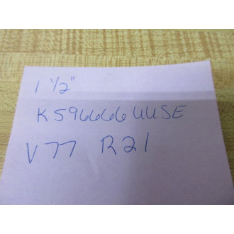 Flowserve 1-12 K596666UUSE V77 R21 Ball Valve K596666 - Used