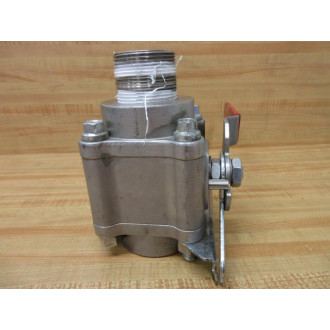 Flowserve 1-12 K596666UUSE V77 R21 Ball Valve K596666 - Used