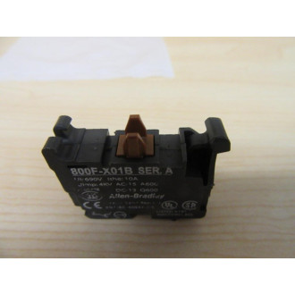 Allen Bradley 800F-X01B Contact Block 800FX01B