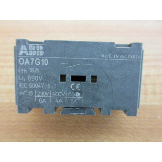 ABB OA7G10 Auxiliary Contact - New No Box