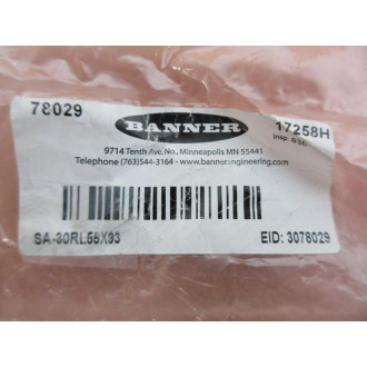 Banner SA-30RL55X93 Mounting Bracket SA30RL55X93