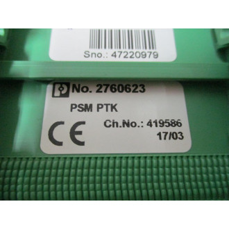 Phoenix Contact PSM PTK Connection Distributor 2760623 - Used