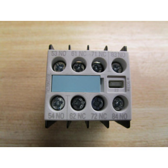 Siemens 3RH1911-1FA22 Auxiliary Contactor 3RH19111FA22 - New No Box