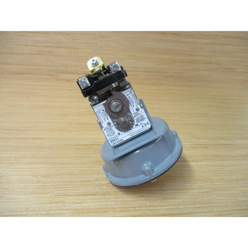 Allen Bradley 836-C1 Pressure Control Switch 836C1 WO Cover - New No Box