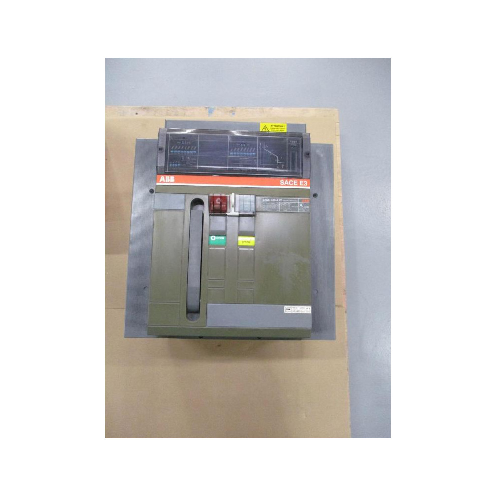 ABB E3S-A 25 SACE Circuit Breaker 2500AMP PR111P-A - Used