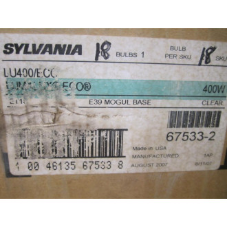 Sylvania LU400ECO Lamp LU400ECO (Pack of 18)
