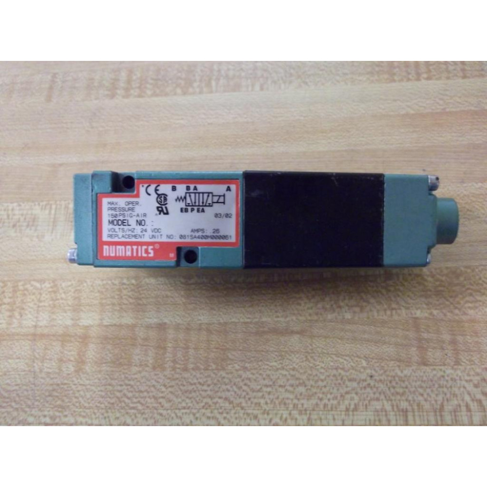 Numatics 081SA400M000061 Solenoid Valve - New No Box