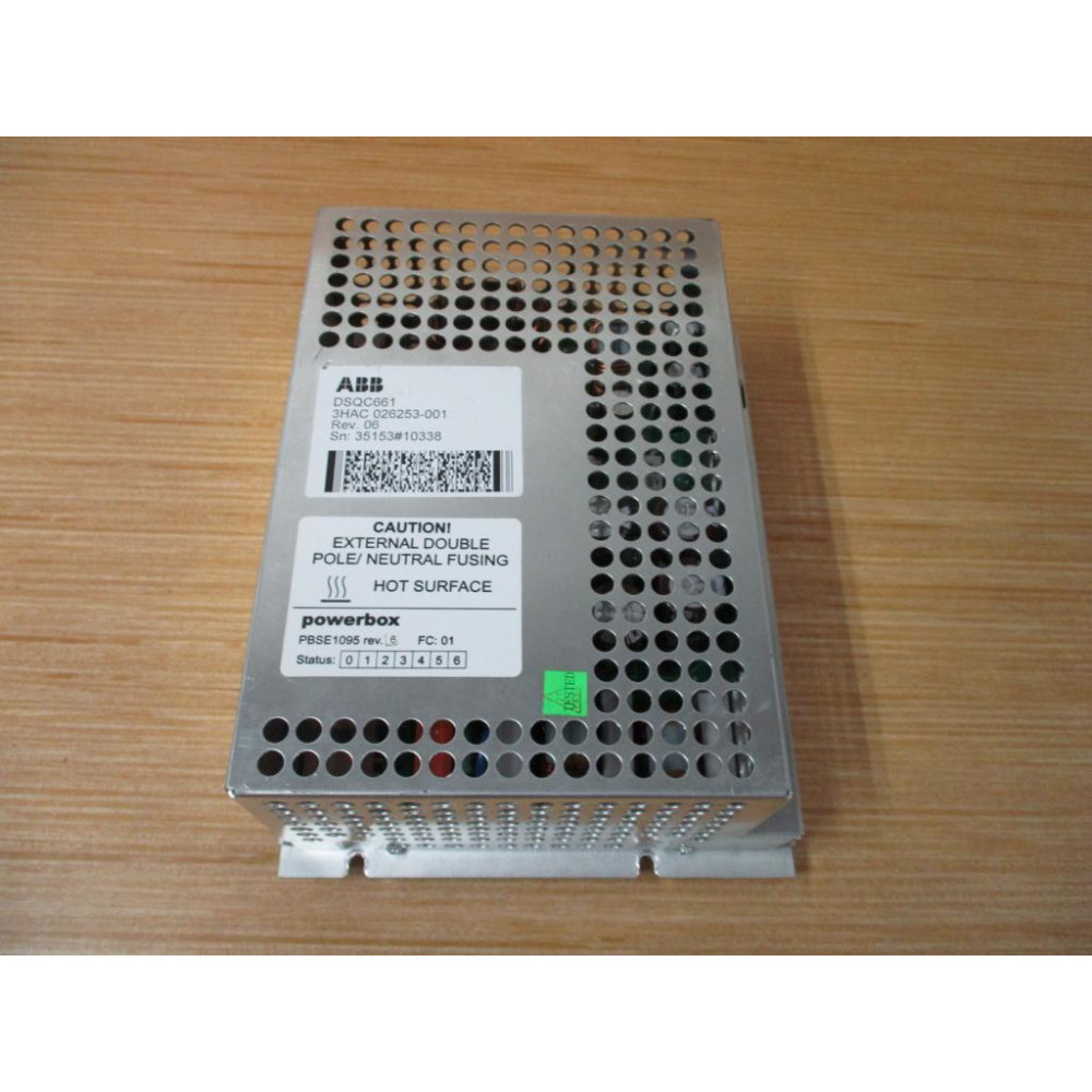 ABB 3HAC026253-001 Power Supply Unit DSQC661 - Used