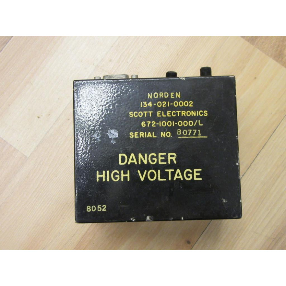 Norden 134-021-0002 Ignition Transformer 1340210002 - New No Box