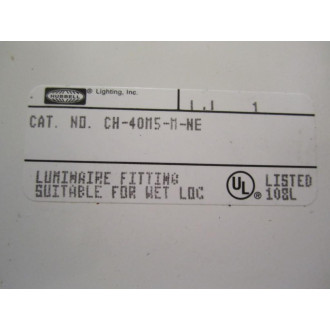Hubbell CH-40M5-M-NE Tribay Light Fixture