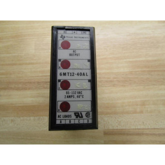 Texas Instruments 6MT12-40AL Output Module 6MT1240AL (Pack of 3) - Used