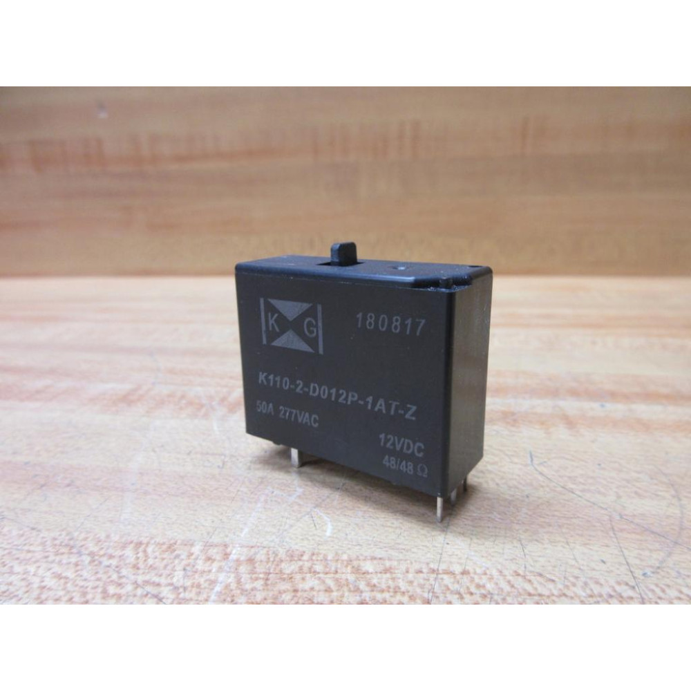 KG Technologies K110-2-D012P-1AT-Z Relay K1102D012P1ATZ - New No Box