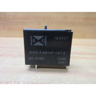 KG Technologies K110-2-D012P-1AT-Z Relay K1102D012P1ATZ - New No Box