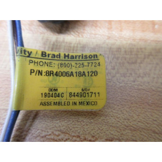 Brad Connectivity 8R4006A18A120 Micro-Change Receptacle 1200700184 - New No Box