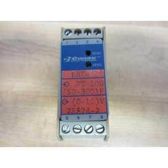 Conax Buffalo DRT41 Transmitter PT-100 (50-300)F (0-10)V - Used