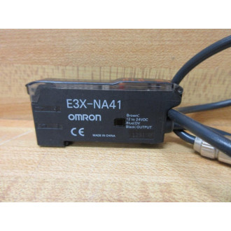 Omron E3X-NA41 Photoelectric Sensor E3XNA41 - Used