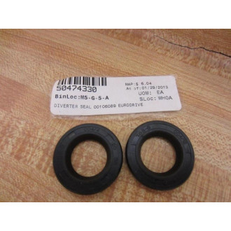 Eurodrive 00106089 Diverter Seal (Pack of 2) - New No Box