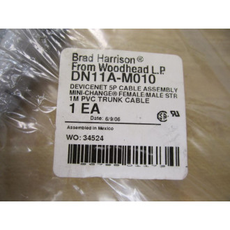Brad Harrison DN11A-M010 Cord Set