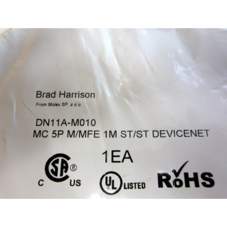 Brad Harrison DN11A-M010 Cord Set