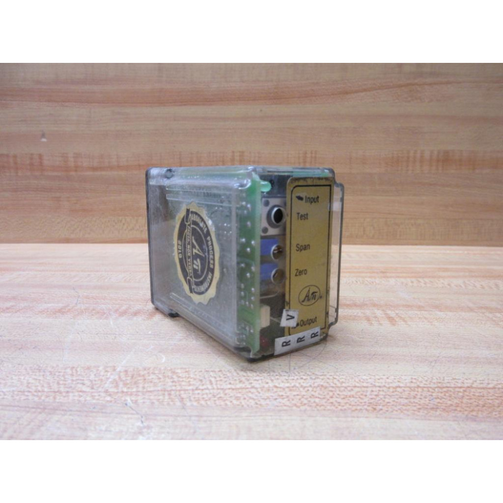Absolute Process Instruments API 6010 G 0-25VAC 4-20mA 115VAC Relay - Used