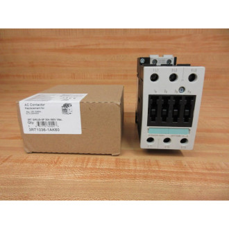 Siemens 3RT1036-1AK60 Contactor 3RT10361AK60