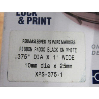 Brady XPS-375-1 Labeling Cartridge XPS3751