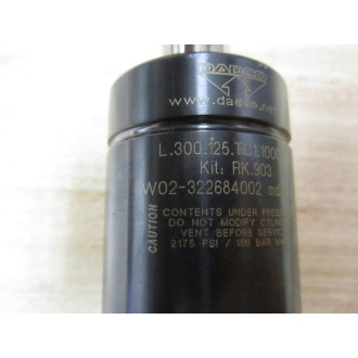 Dadco WO2-322684002 Shock Absorber L.300.125.TC1.1000 PSI - New No Box