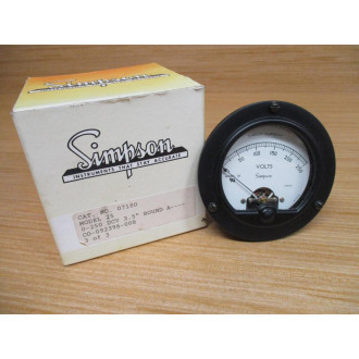 Simpson 07180 Volt Meter 25