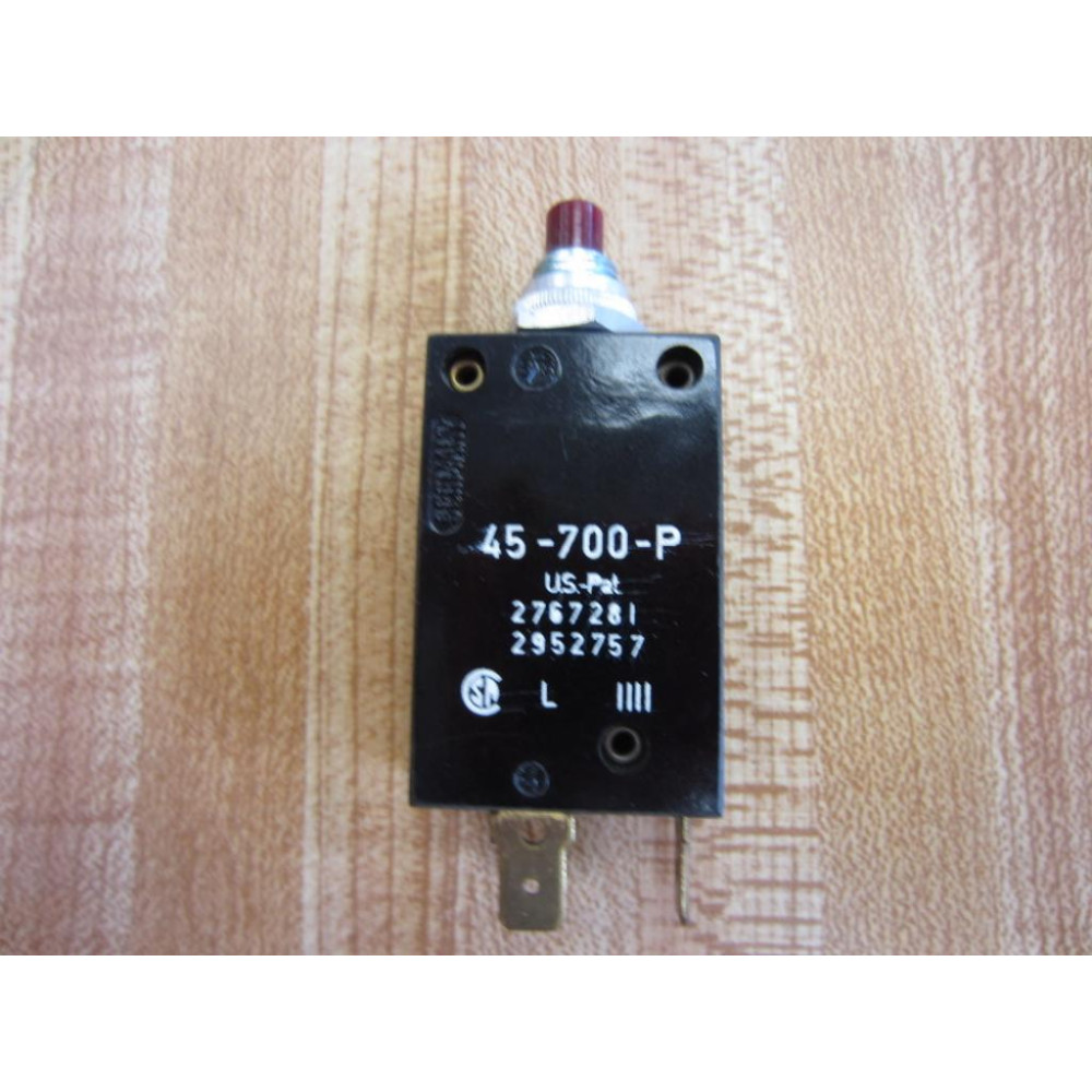 E-T-A 45-700-P Circuit Breaker 1 Pole 250 VAC 8 AMP - New No Box