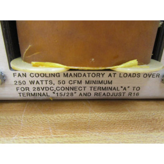 Powervolt BVA-24FS12 Power Supply BVA24FS12 - Used