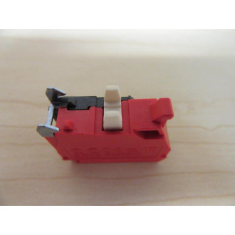 Schneider Telemecanique ZBE-1016 Contact Block White Plunger